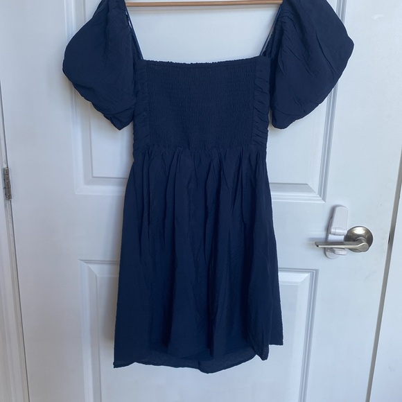 BNWT Abercrombie & Fitch Emerson Poplin Dress 💙 - Picture 6 of 10